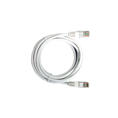 Cable de parcheo UTP Cat6 - 2 m - blanco